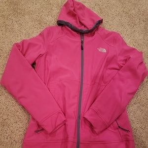 Pink Northface Jacket Women's Medium